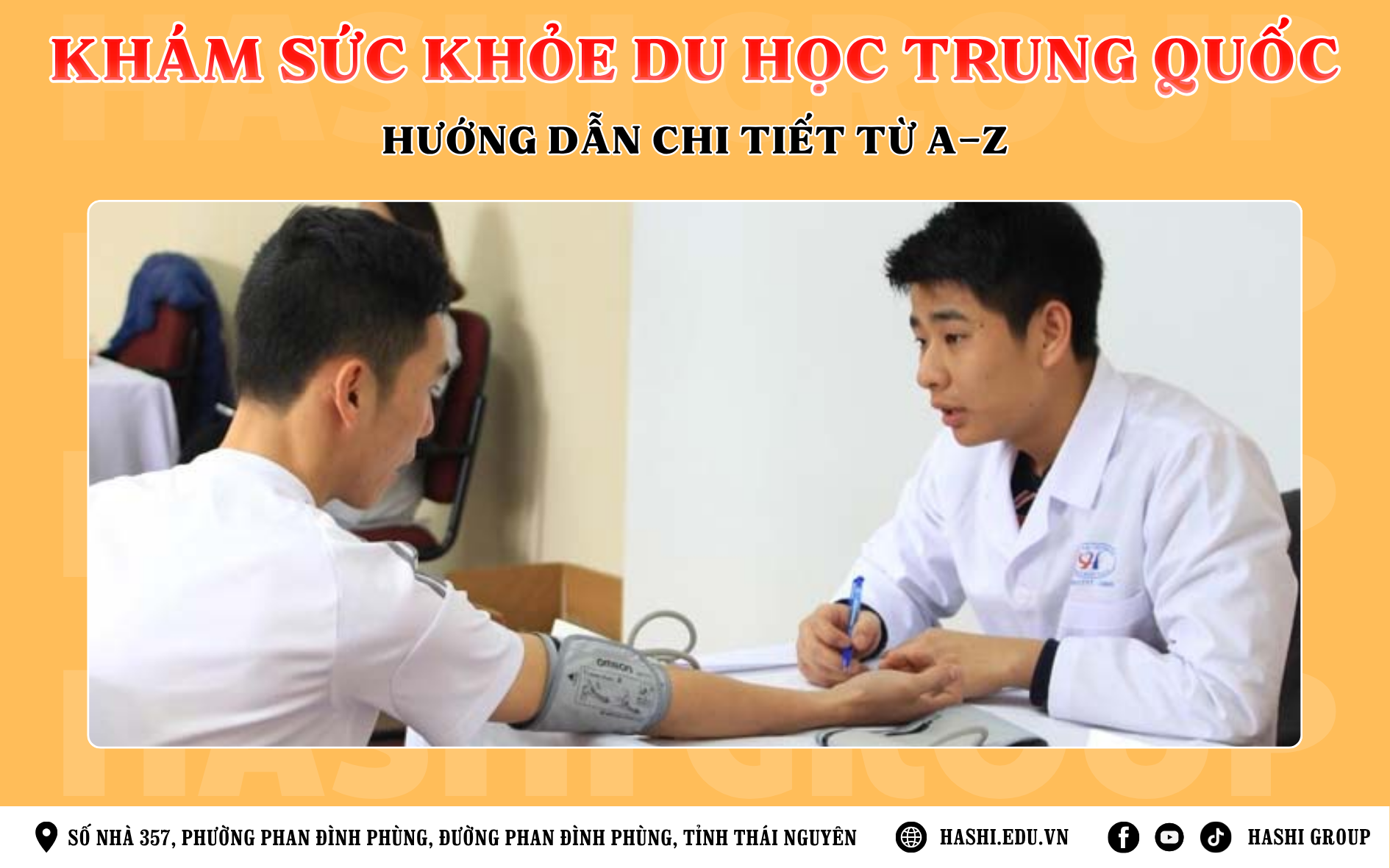 HƯỚNG DẪN KHÁM SỨC KHỎE DU HỌC TRUNG QUỐC 2026 CHI TIẾT A–Z